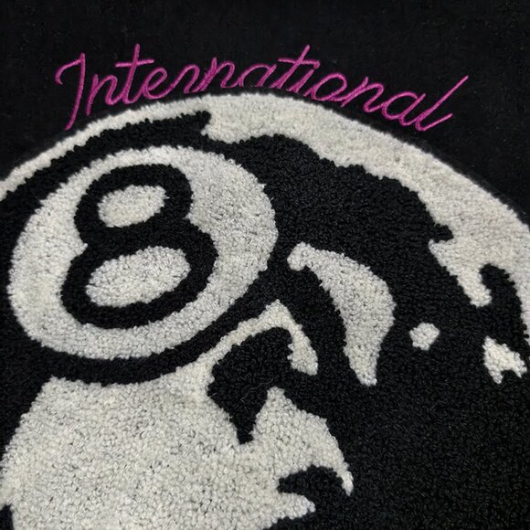 Stussy Black Baseball Jacket - Picture 6 of 14